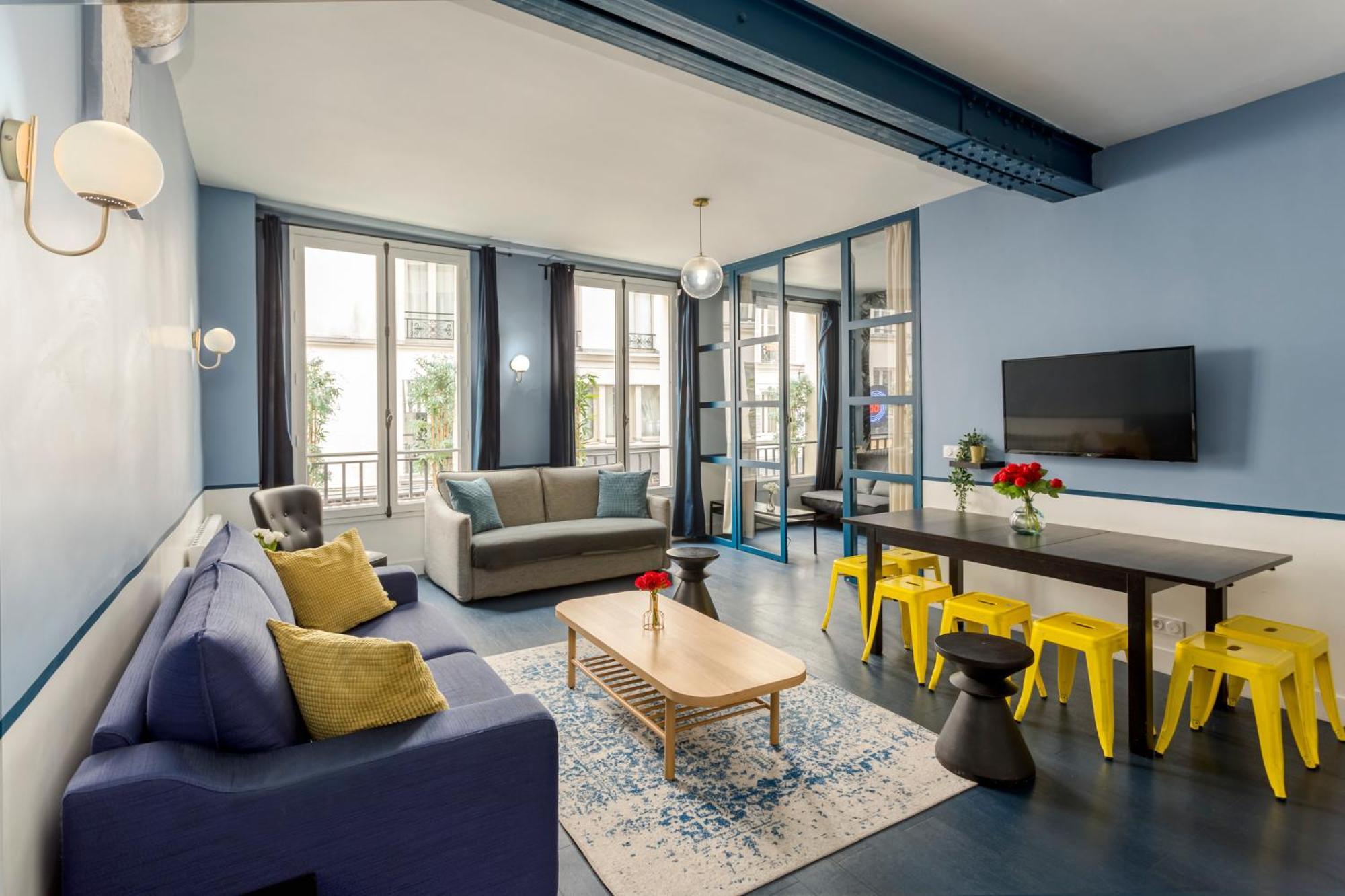 Luxury 3 Bedroom 2 Bathroom Family Loft In Central Paris Luaran gambar